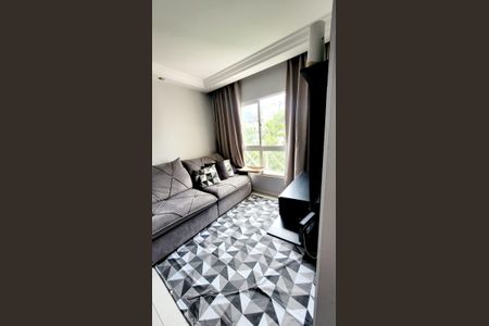 Sala de apartamento à venda com 2 quartos, 49m² em Vila Guarará, Santo André