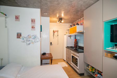 Studio à venda com 22m², 1 quarto e sem vaga