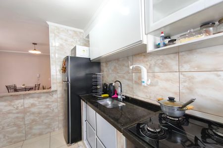 Cozinha de apartamento à venda com 2 quartos, 43m² em Parque Caiapós, Campinas