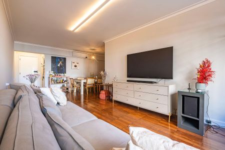 Sala de apartamento para alugar com 3 quartos, 130m² em Jardins, São Paulo