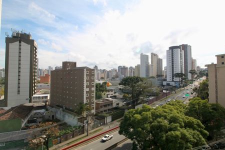 Vista Sala de apartamento à venda com 1 quarto, 56m² em Juvevê, Curitiba