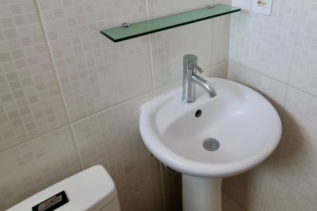 Banheiro - Detalhe de apartamento à venda com 1 quarto, 56m² em Juvevê, Curitiba