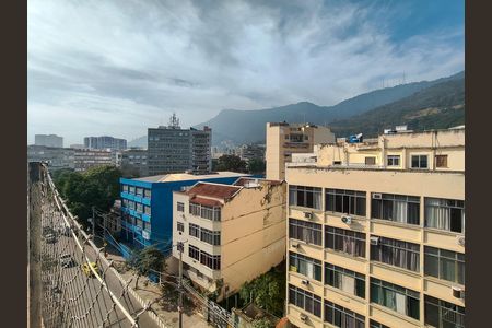 Vista da Sala de apartamento para alugar com 3 quartos, 97m² em Tijuca, Rio de Janeiro