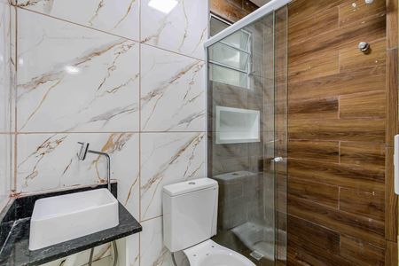 Banheiro de apartamento para alugar com 1 quarto, 30m² em Freguesia do Ó, São Paulo