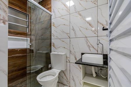 Banheiro de apartamento para alugar com 1 quarto, 30m² em Freguesia do Ó, São Paulo