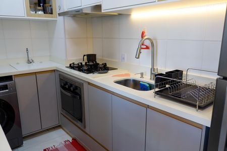 Cozinha de apartamento para alugar com 2 quartos, 38m² em Presidente Altino, Osasco