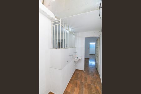 Área de serviço de casa para alugar com 1 quarto, 40m² em Rio Branco, Belo Horizonte