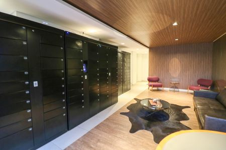 Área comum - Encomendas de apartamento para alugar com 2 quartos, 66m² em Campo Belo, São Paulo