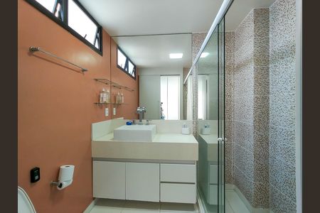 Apartamento para alugar com 130m², 3 quartos e 2 vagasBanheiro da Suíte