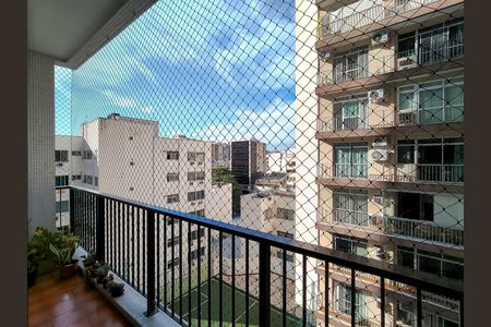 Varanda da Sala de apartamento para alugar com 3 quartos, 130m² em Tijuca, Rio de Janeiro