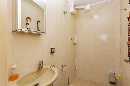 Banheiro de serviço de apartamento à venda com 3 quartos, 145m² em Vila Moinho Velho, São Paulo