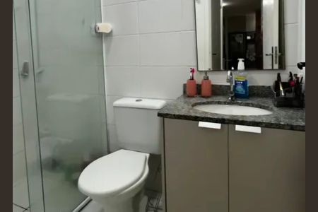 Banheiro de apartamento para alugar com 2 quartos, 54m² em Interlagos, São Paulo