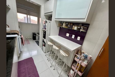 Cozinha de apartamento à venda com 2 quartos, 59m² em Vila Príncipe de Gales, Santo André