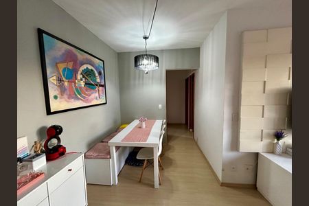 Sala de apartamento à venda com 2 quartos, 59m² em Vila Príncipe de Gales, Santo André