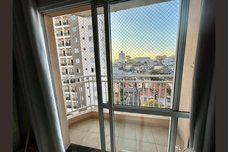 Varanda de apartamento à venda com 2 quartos, 59m² em Vila Príncipe de Gales, Santo André