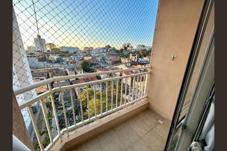 Varanda de apartamento à venda com 2 quartos, 59m² em Vila Príncipe de Gales, Santo André