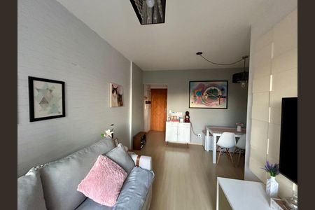Sala de apartamento à venda com 2 quartos, 59m² em Vila Príncipe de Gales, Santo André