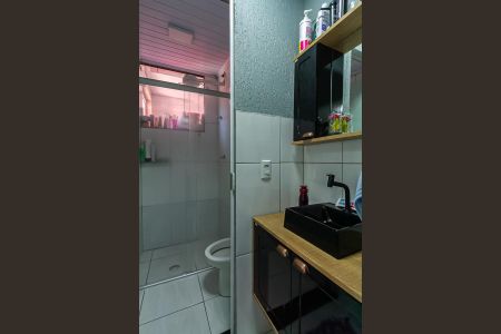 Banheiro de apartamento à venda com 2 quartos, 43m² em Sítio Bom Jesus, São Bernardo do Campo