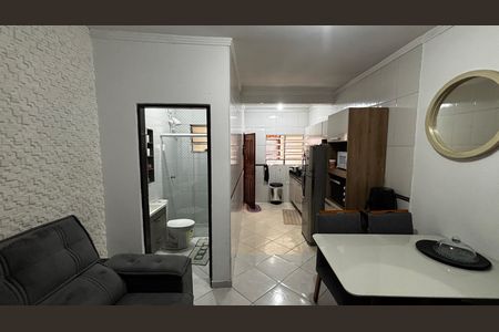 Cozinha - Sala de casa à venda com 2 quartos, 198m² em Condomínio Maracanã, Santo André