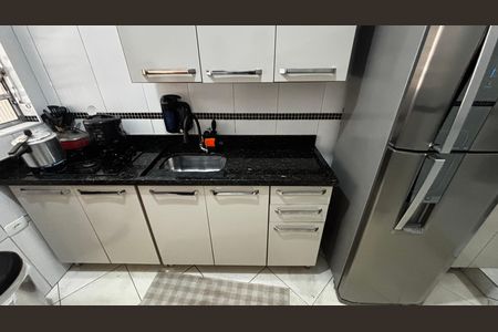 Cozinha de casa à venda com 2 quartos, 198m² em Condomínio Maracanã, Santo André