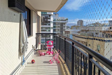 Varanda da Sala de apartamento para alugar com 2 quartos, 90m² em Santa Rosa, Niterói