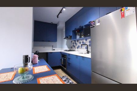 Cozinha de apartamento à venda com 2 quartos, 35m² em Fazenda da Juta, São Paulo