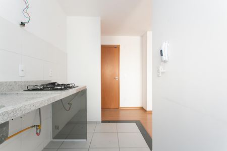 Cozinha de apartamento para alugar com 2 quartos, 45m² em Jardim Marpu, São Paulo