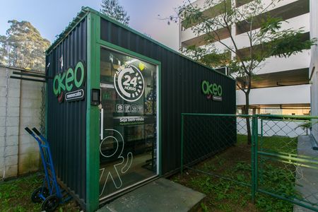 Apartamento para alugar com 45m², 2 quartos e 1 vaga Apartamento para alugar com 45m², 2 quartos e 1 vagaÁrea comum - Mercadinho
