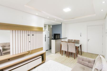 Sala de apartamento à venda com 1 quarto, 46m² em Marechal Rondon, Canoas