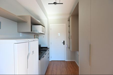 Cozinha de kitnet/studio à venda com 1 quarto, 22m² em Vila Mariana, São Paulo