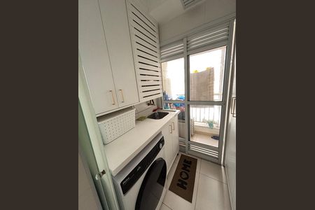 Área de serviço de apartamento para alugar com 3 quartos, 94m² em Centro, São Bernardo do Campo