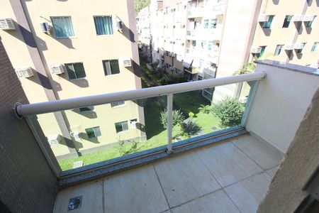 Sala - Varanda de apartamento à venda com 2 quartos, 52m² em Jacarepaguá, Rio de Janeiro