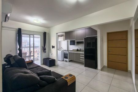Sala/Cozinha de apartamento para alugar com 1 quarto, 50m² em Vila Caiçara, Praia Grande