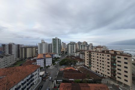 Vista da Sacada de apartamento para alugar com 1 quarto, 50m² em Vila Caiçara, Praia Grande