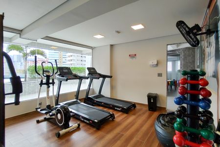 Apartamento para alugar com 50m², 1 quarto e 1 vaga Apartamento para alugar com 50m², 1 quarto e 1 vagaAcademia