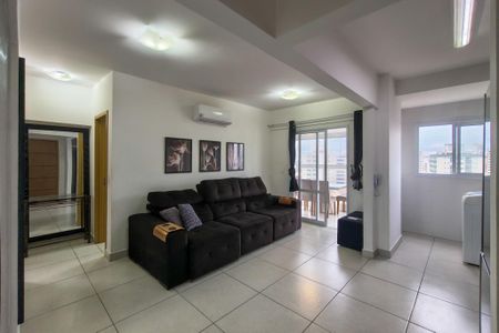 Sala de apartamento para alugar com 1 quarto, 50m² em Vila Caiçara, Praia Grande