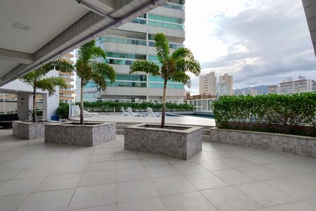 Área comum - Piscina de apartamento para alugar com 1 quarto, 50m² em Vila Caiçara, Praia Grande