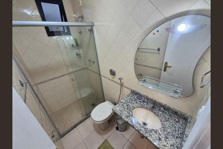 Banheiro social de apartamento para alugar com 3 quartos, 123m² em Recreio dos Bandeirantes, Rio de Janeiro