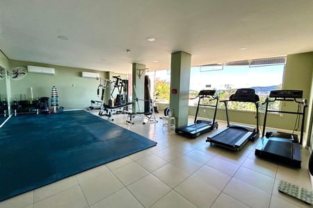 Área comum - Academia de apartamento para alugar com 1 quarto, 70m² em Itacorubi, Florianópolis