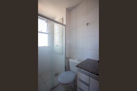 Banheiro da Suíte de apartamento à venda com 3 quartos, 87m² em Ouro Preto, Belo Horizonte
