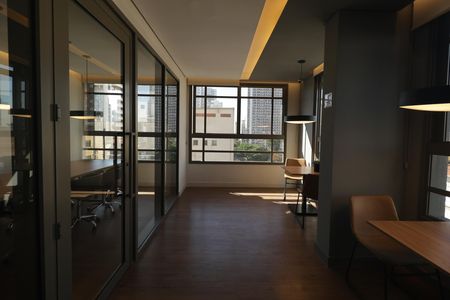 Área comum - Coworking de apartamento para alugar com 2 quartos, 84m² em Vila Dom Pedro I, São Paulo