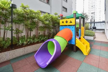 Área comum - Playground de kitnet/studio para alugar com 1 quarto, 25m² em Vila Dom Pedro I, São Paulo