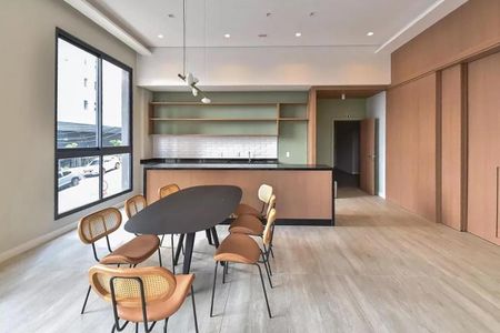 Studio para alugar com 25m², 1 quarto e sem vaga Studio para alugar com 25m², 1 quarto e sem vagaÁrea comum - Salão de festas