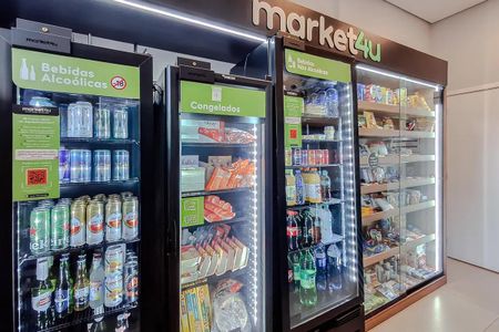 Área comum - Mercado de kitnet/studio para alugar com 1 quarto, 25m² em Vila Dom Pedro I, São Paulo