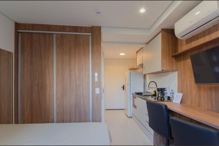 Studio para alugar com 25m², 1 quarto e sem vaga Studio para alugar com 25m², 1 quarto e sem vagaSala/Quarto