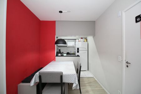 Sala de Jantar de apartamento à venda com 2 quartos, 52m² em Jardim Monte Alegre, Taboão da Serra