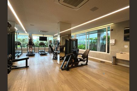 Studio para alugar com 47m², 1 quarto e 1 vaga Studio para alugar com 47m², 1 quarto e 1 vagaAcademia