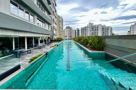 Área comum - Piscina de kitnet/studio para alugar com 1 quarto, 47m² em Centro, Florianópolis