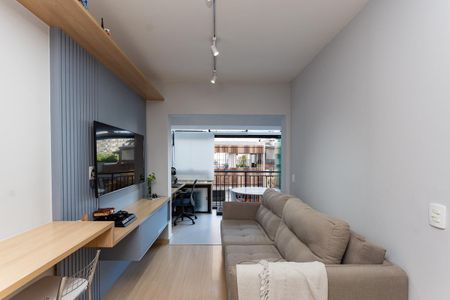 Sala de apartamento para alugar com 1 quarto, 35m² em Perdizes, São Paulo