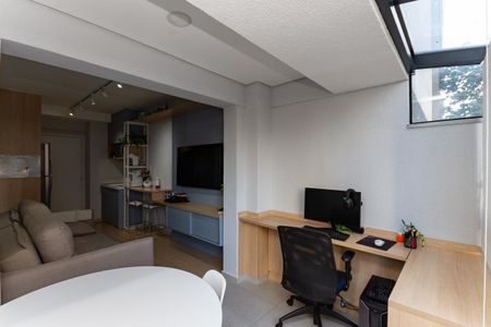 Varanda Estendida de apartamento para alugar com 1 quarto, 35m² em Perdizes, São Paulo